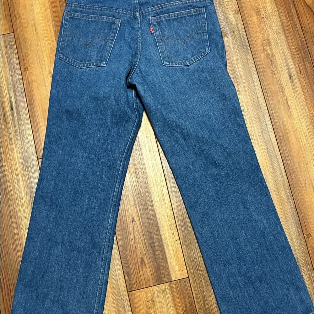 Vintage Levi’s 717-0613 Jeans 30x29 Made in USA Straight Leg Classic Denim 70’s - Picture 12 of 15